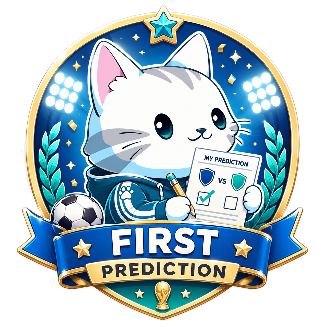 First Prediction badge preview